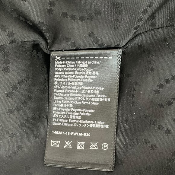 Scotch & Soda Leopard Print Jacquard Blazer & Pant Suit Size S / M Ankle Length - Picture 11 of 16